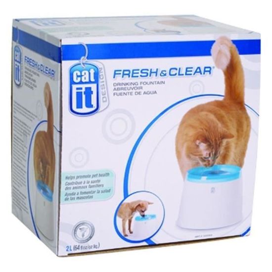 Catit Fontaine à Eau Pour Chat Compacte 2 Litres