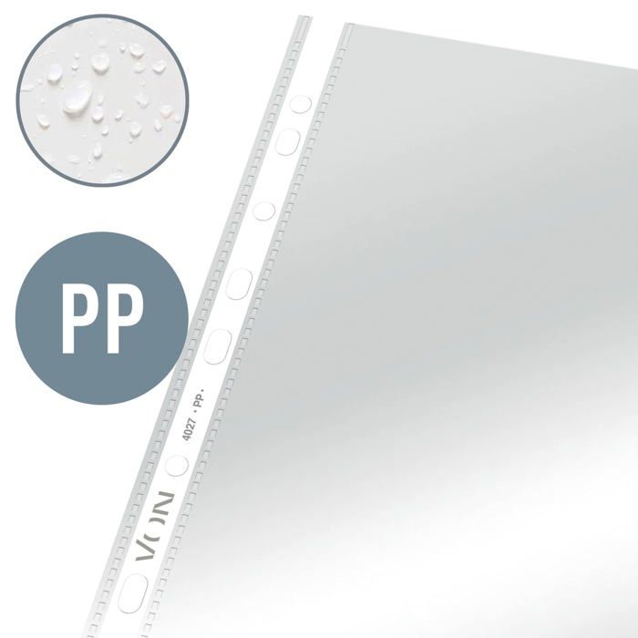 Lot De 100 Feuilles De Reliure PVC Transparent A3 - Épaisseur 0,2 Mm - Pour Protéger Documents, Présentations