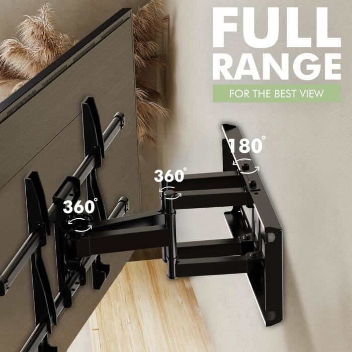 Support Inclinable Support mural TV - GENERIC - ATHLETIC - 32-85 pouces - Inclinable 5 ...