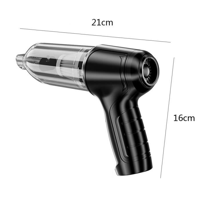 Aspirateur de voiture sans fil 3 En 1 - 12000Pa - 4000mAh - 35500rpm -  utilis pour nettoyer les voitures et les ordinateurs - Cdiscount Auto