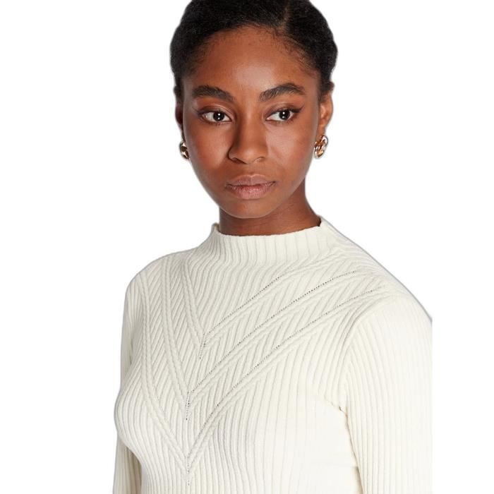 Pull col roulé guess femme clearance