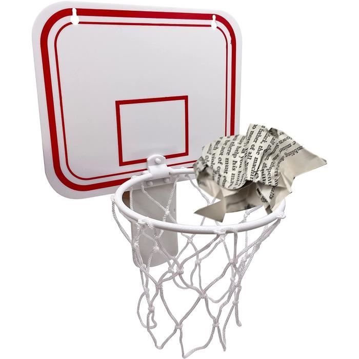 Alephnull Mini panier de basket-ball pour poubelle de bureau, panier de  basket-ball pour bureau, salon et chambre à coucher80 - Cdiscount Sport