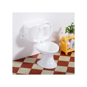 Set De 8 Mini Accessoires De Toilette Pour Maison De Poupée – Sèche-cheveux, Brosse à Dents, Savon, Jouet Barbie