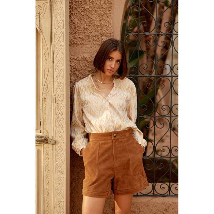Blouse femme La Petite Étoile Baude dore Cdiscount Prêt-à-Porter