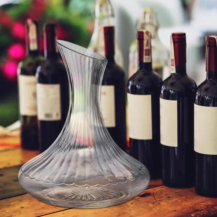 Décanteur de vin décanteur appareil ménager pièce maîtresse en verre 1.5L  séparateur de vin créatif décanteur de vin pour A