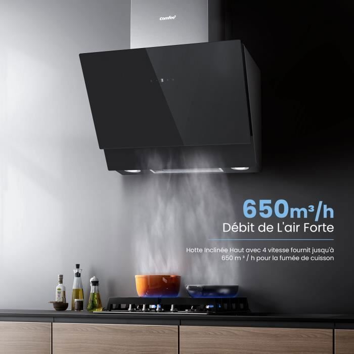 Hotte Aspirante Inclinee 60 Cmnull