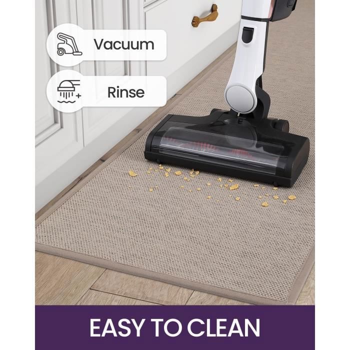 Tapis Cuisine Antidérapant KUAW 40x150 Cm – Tapis De Sol Lavable, Doux Et Décoratif Pour Cuisine, Couloir, Entrée