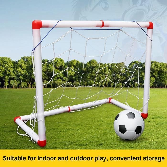 Cage de Foot Enfant Exterieur - 125x80 But de Foot avec Bache Precision  Football