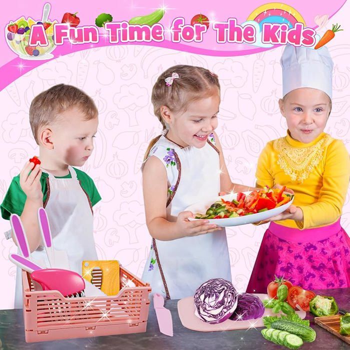 Lot de 8 Couteaux de Cuisine pour Enfants - Couteau en Bois pour Couper Lot de 8 Couteaux de Cuisine pour Enfants - Couteau en Bois pour Couper