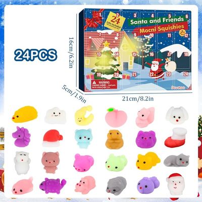 Calendrier De L'Avent Jouets Squishy - SVATV - 24 Jours - Mochi