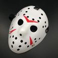lgant Jason Voorhees Vendredi 13 Masque De Hockey dhorreur Effrayant Halloween Masque Parti MasquesBlanc[3689]-0