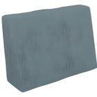 SCRAPCOOKING PARTY Coussins palettes Tissu lisse - Bleu - Dossier 60x40 - 100% Polypropylène - Intérieur/Extérieur - POKAR