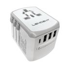 Adaptateur Prise Electrique Universel - LENCENT - 3USB, 1 Type-C - 1920W - Voyage - Plus de 200 pays