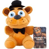 9.8 "-25cm Adorable jouet FNAF Freddy peluche Fazbear jouets cinq nuits à l'ours d'or de Freddy cauchemar Cupcake Foxy ballon garçon