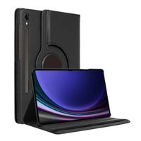 Etui Noir pour Galaxy Tab S9 11" SM-X710  / S9 FE 10.9" SM-X510 avec Support Rotatif 360° [Toproduits®]