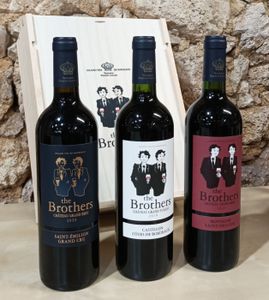 VIN ROUGE The Brothers - Coffret Grands Vins de Bordeaux