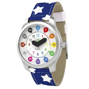 MONTRE Twistiti - Montre Enfant Pédagogique Nombres - Bracelet Etoiles