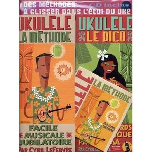 MÉTHODE Rebillard Ukulele Pack Méthode Dico CD