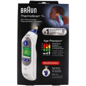 THERMOMETRE Braun Thermoscan 7+ Thermomètre Auriculaire IRT 6525WE