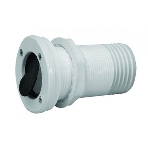 Sortie de Coque Plastimo Passe-coque coudé 25mm
