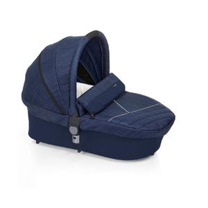 NACELLE BREVI - Nacelle souple adaptable sur poussette Ovo Twin vendue séparément - Jeans chiné