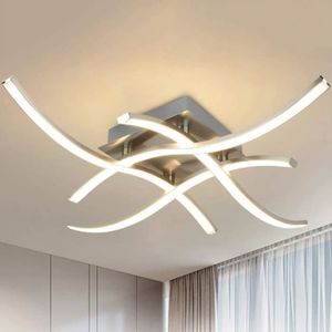 PLAFONNIER Plafonnier Design Vague Moderne, Luminaire LED pou