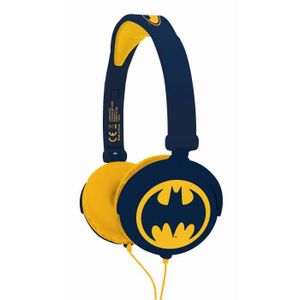 CASQUE AUDIO ENFANT Casque audio Batman avec limitation de son