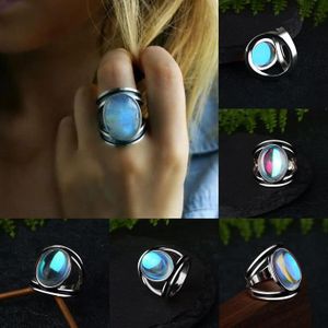 CrystalTears Bague r/églable en forme darbre de vie pour femme ovale en pierre pr/écieuse naturelle or rose US #6 lave am/éthyste