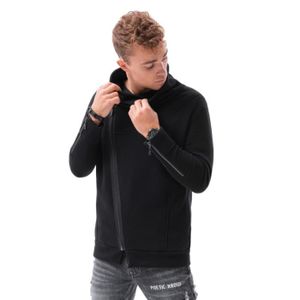 Sweat zippe col montant homme Cdiscount
