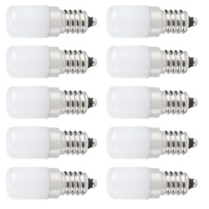 HURRISE petite ampoule Ampoule LED E12, 10pcs 1.5W 220V Blanc