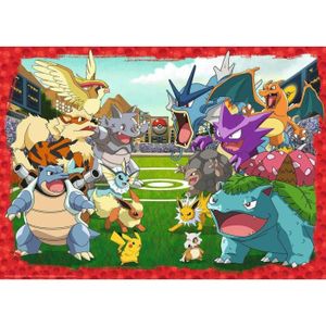 Puzzle 150 pièces : Pokémon : Evoli et ses évolutions - Nathan