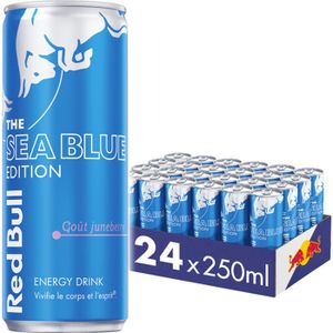 BOISSON ÉNERGÉTIQUE Red Bull, boisson énergisante goût Juneberry, 24x2