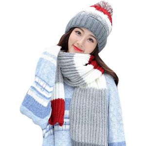 bonnet et echarpe femme