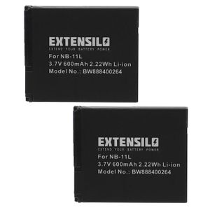 NB-11L Battery Replacement (680mah, 3.6v, Li-ion) For Canon Digital - View #10