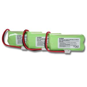 Batterie téléphone vhbw 3x Batterie compatible avec Philips Xalio 300
