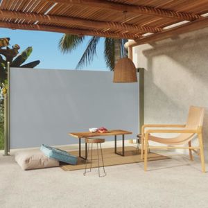 Auvent Store Robuste Abri Soleil pour Patio Balcon Terrasse latéral pliable  de balcon Gris 160 x 240 cm - Cdiscount Jardin