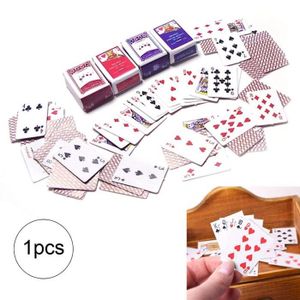Maison de poupées cartes à jouer