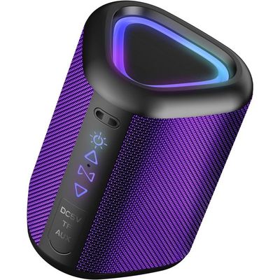 Mini Enceinte Bluetooth Bass Cannon 3w Mains Libres Autonomie 4h Rouge Yonis 3615616831176