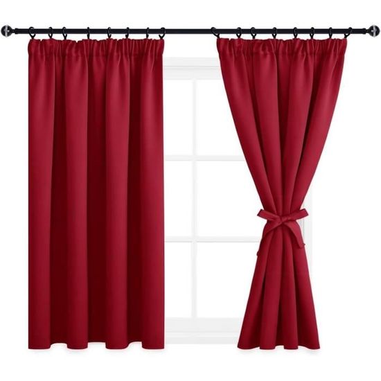 Rideaux Occultants 140x245 Cm Avec Motif Chat – Doux Et Opaques Pour Chambre