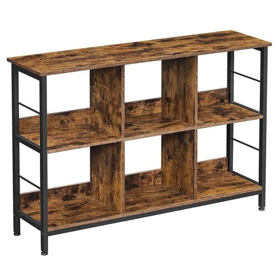 Étagère De Rangement à 9 Compartiments Meuble De Rangement Ouvert