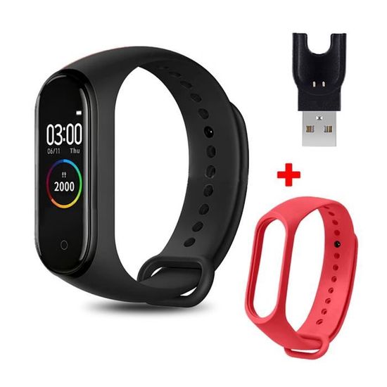 Montre connect e M4 montre intelligente sport bracelet tanche