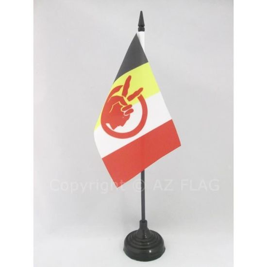Drapeau De Table American Indian Movement 21x14cm - Mouvement