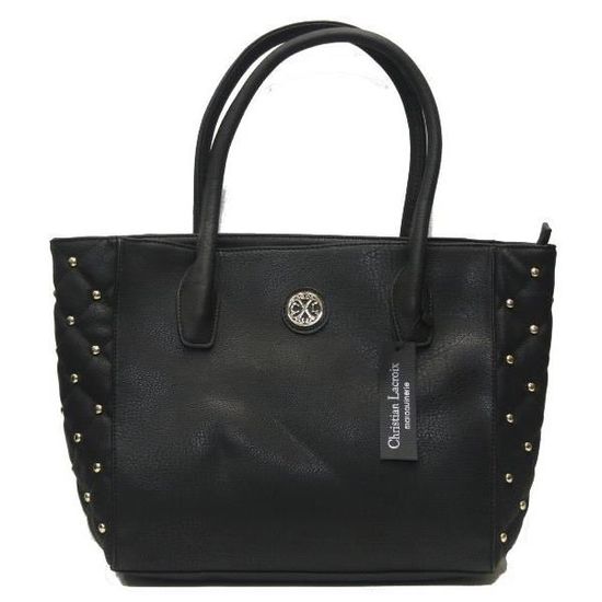 Sac cabas CHRISTIAN LACROIX noir - Achat / Vente Sac cabas CHRISTIAN LACROIX - Cdiscount