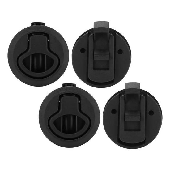 YOSOO Serrure De Trappe Serrure De Loquet à Tirette Affleurante Pour