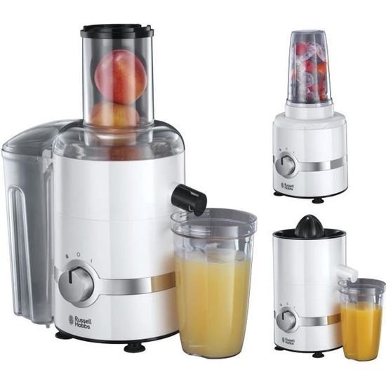 RUSSELL HOBBS 22700-56 Centrifugeuse, Presse Agrumes, Blender 700ml Ultimate, Parfait pour Smoothie et Jus