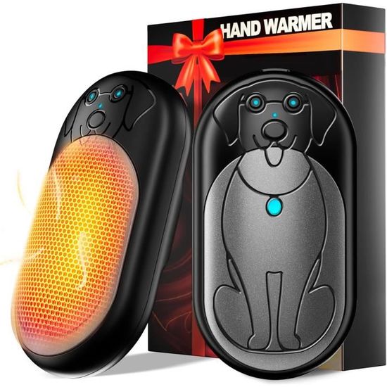 Chaufferette Portable Lot De 2 Chauffe-mains Rechargeables