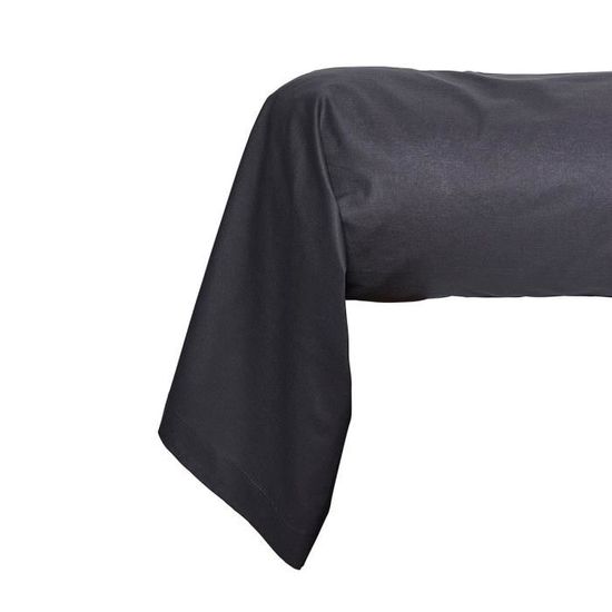 Taie de traversin - Haute Qualité - 100% coton - 45 x 185 cm - Rouge