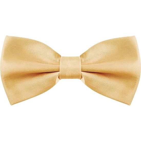 Nœud Papillon Réglable Solide Pour Femme – Polyester Doux – Accessoire Élégant Multi-Occasions