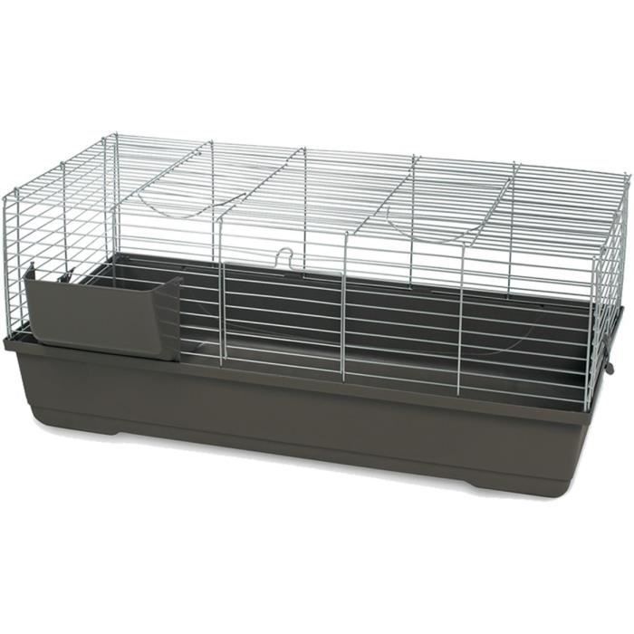 VADIGRAN Cage Sonny 80 - 80x45x42 cm - Moka - Pour rongeur