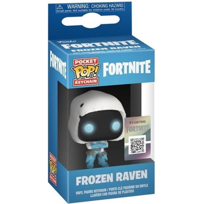 Porte clés Funko Pocket Pop! Fortnite Frozen Raven - vue 1